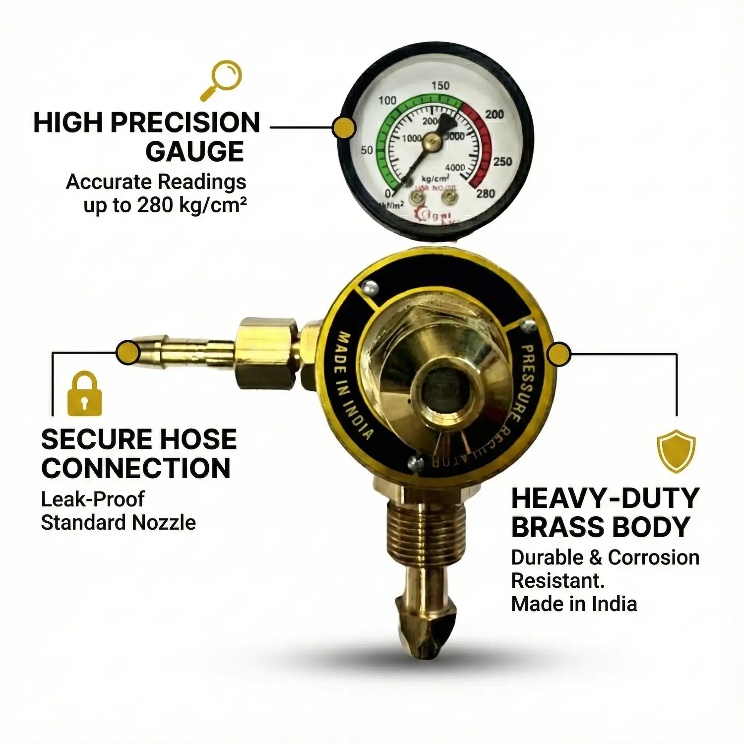 Oxygen Commercial Single Stage Regulator
